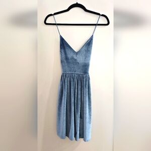 Forever 21 Gray V-Neck Sundress